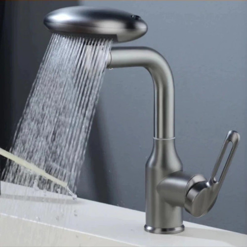 شیر روشویی HuaDiao HD-9338 با طراحی چرخشی 360 درجه