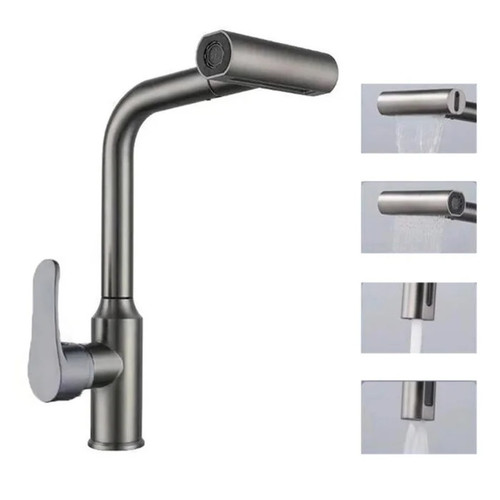 نمای نزدیک کلید تعویض 4 حالت شیر HuaDiao