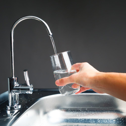شیر آب تصفیه استیل SUS 304 با قابلیت چرخش کامل