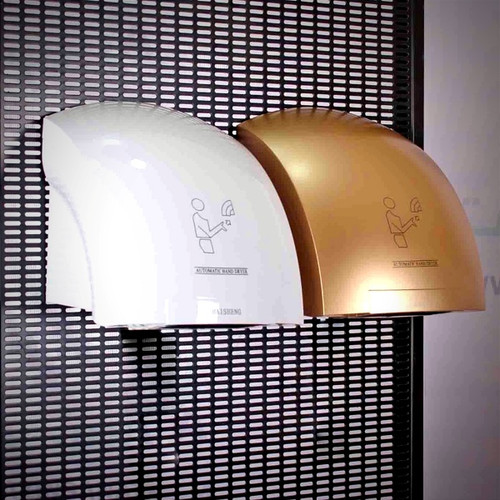 براسی دست خشکن مدل سرد و گرم بریمیکس نصب شده روی روشویی